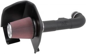 Second Pic of K&N Cold Air Intake Kit (V8,63-3082). Suitable for 2014-2020 Silverado 1500, Suburban, Tahoe, and others