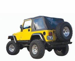 First Pic of Rampage Jeep Wrangler TJ Soft Top Hardware — Full Kit