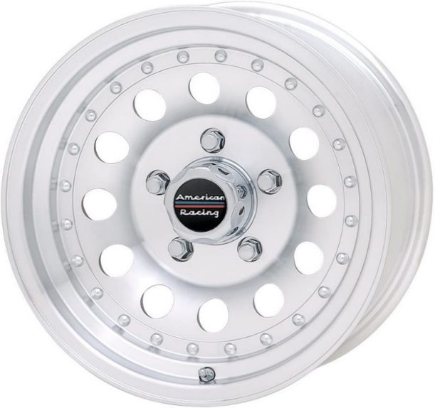 SHown is American Racing Outlaw II model size 15. It is another classic design from the company with more than 60 years of innovative wheel technology under its belt.