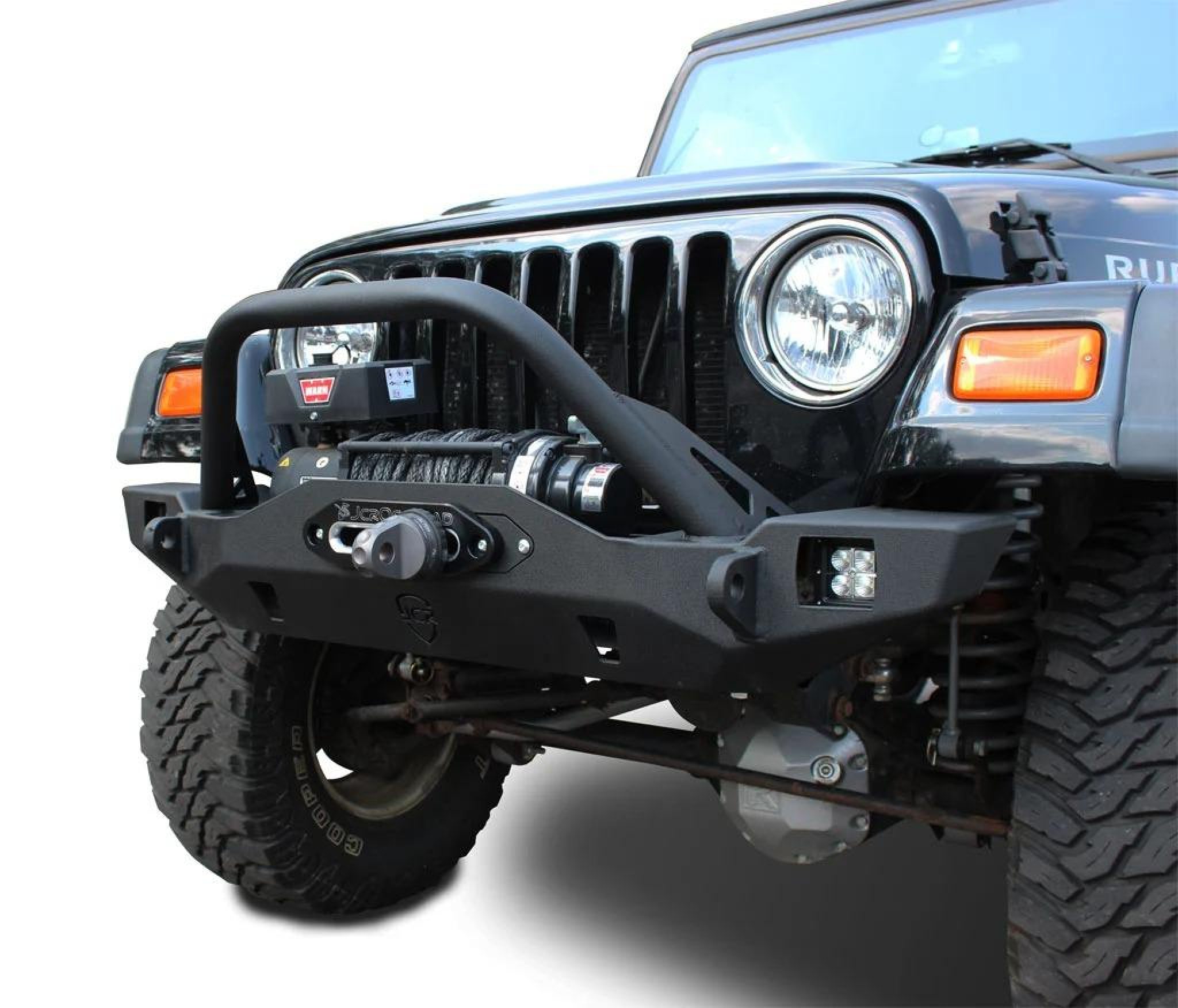 Jeep Tj Rear Bumper With Tire Carrier