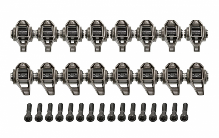 Michigan Motorsports LS1 Rocker Arms and Bolts with Trunion Kit Installed