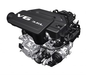 Pic of 3.6L Pentastar® V6 Engine with eTorque